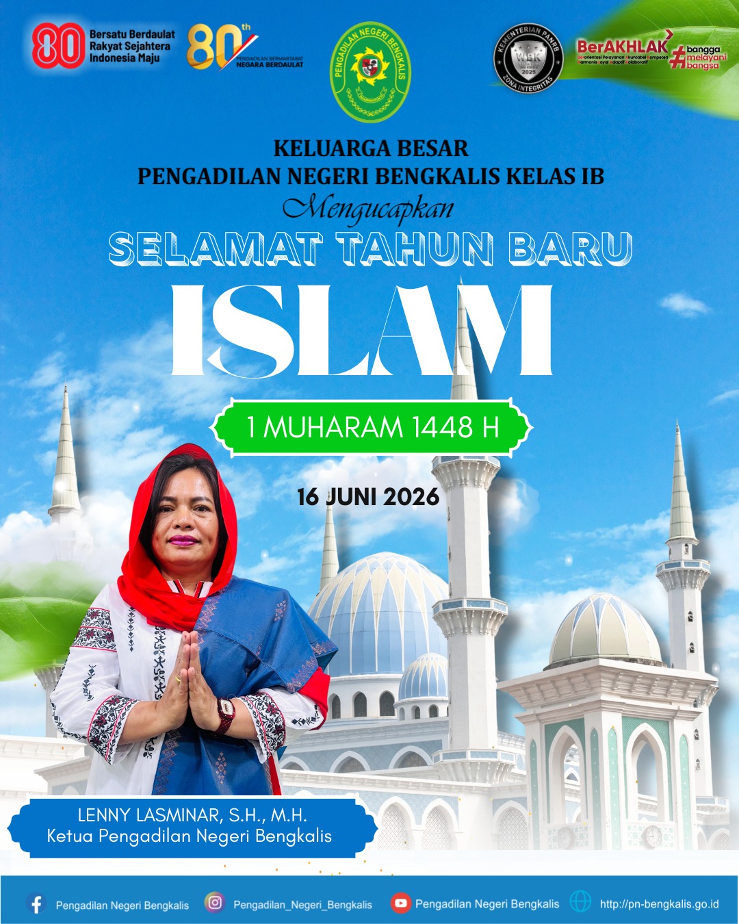 Selamat tahun baru islam 1448 H PN Bengkalis